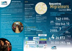 Icon of Rencontres Migrateurs de Loire 2016 - Programme